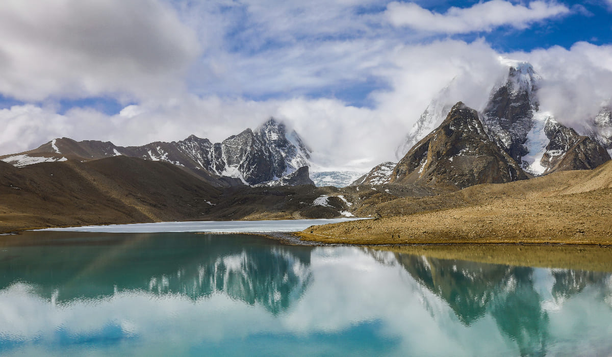 Tranquil Lakes In Sikkim