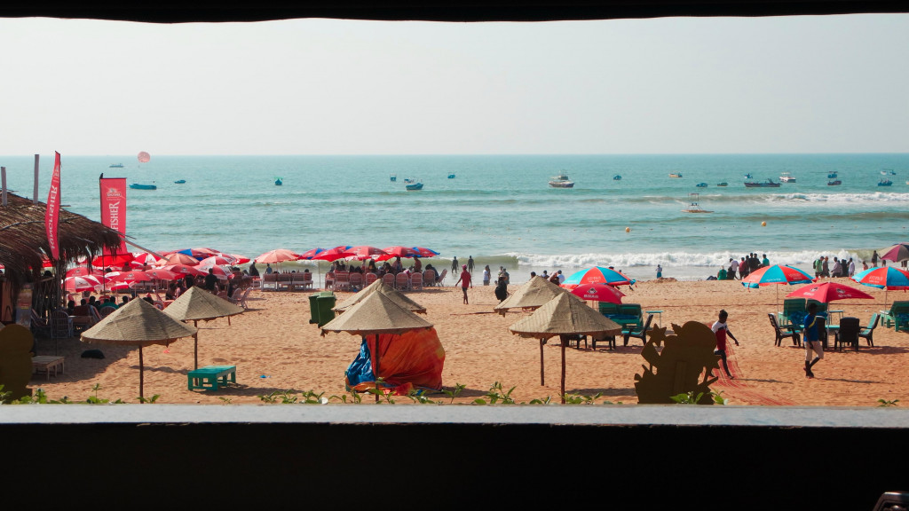 Beachside hotels and resorts in Goa