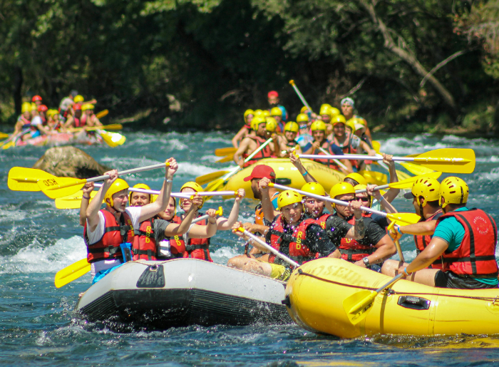 River rafting