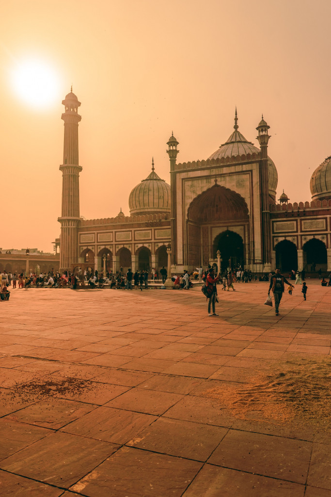 An old Delhi mosque