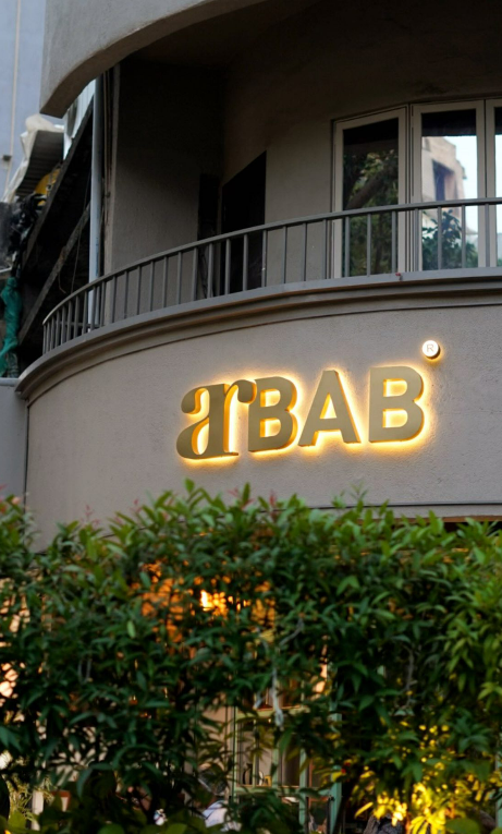 outside arBAB restaurant in Mumbai, Maharashtra