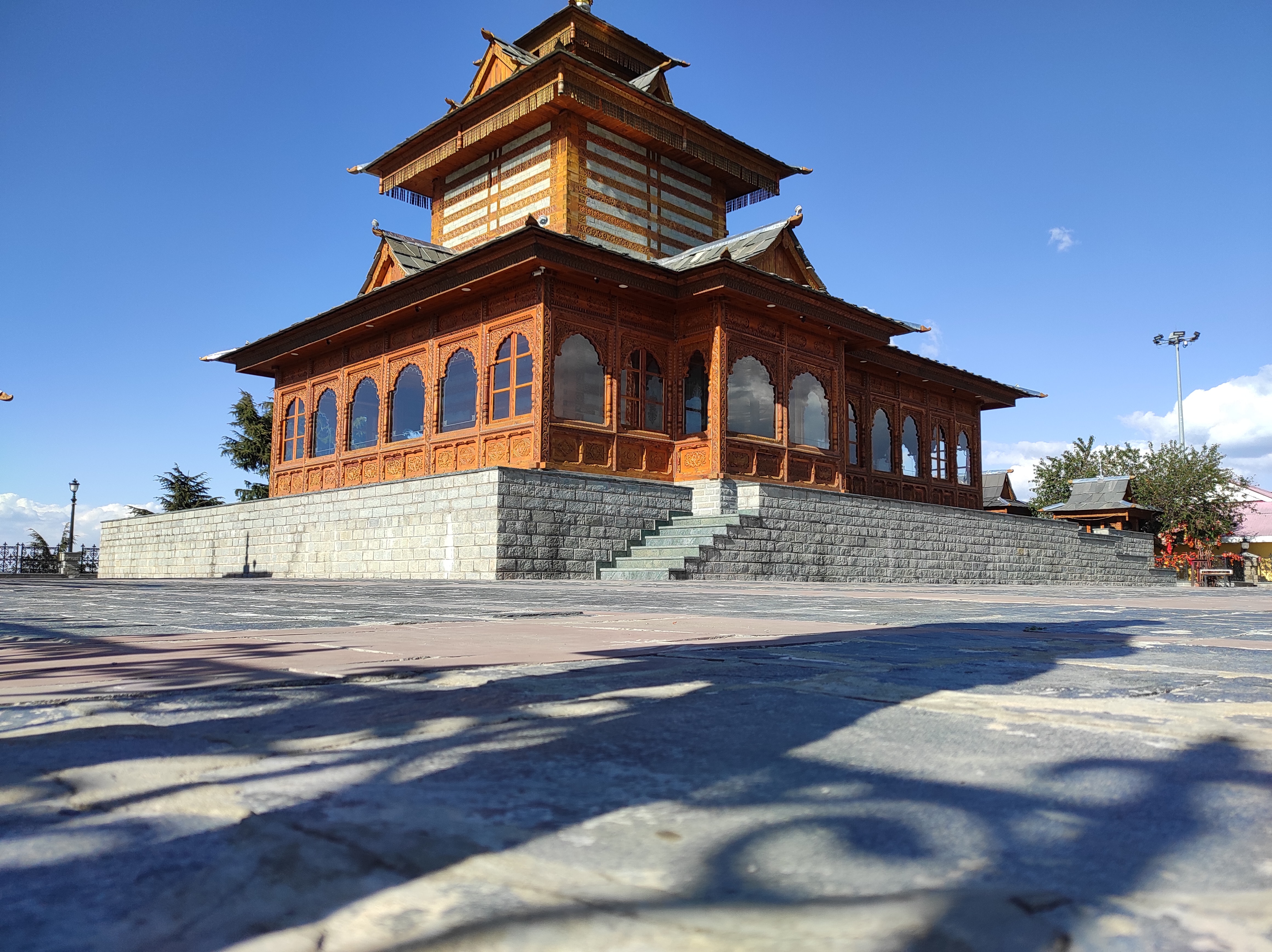 A shrine near the Tibetan Refugee Market