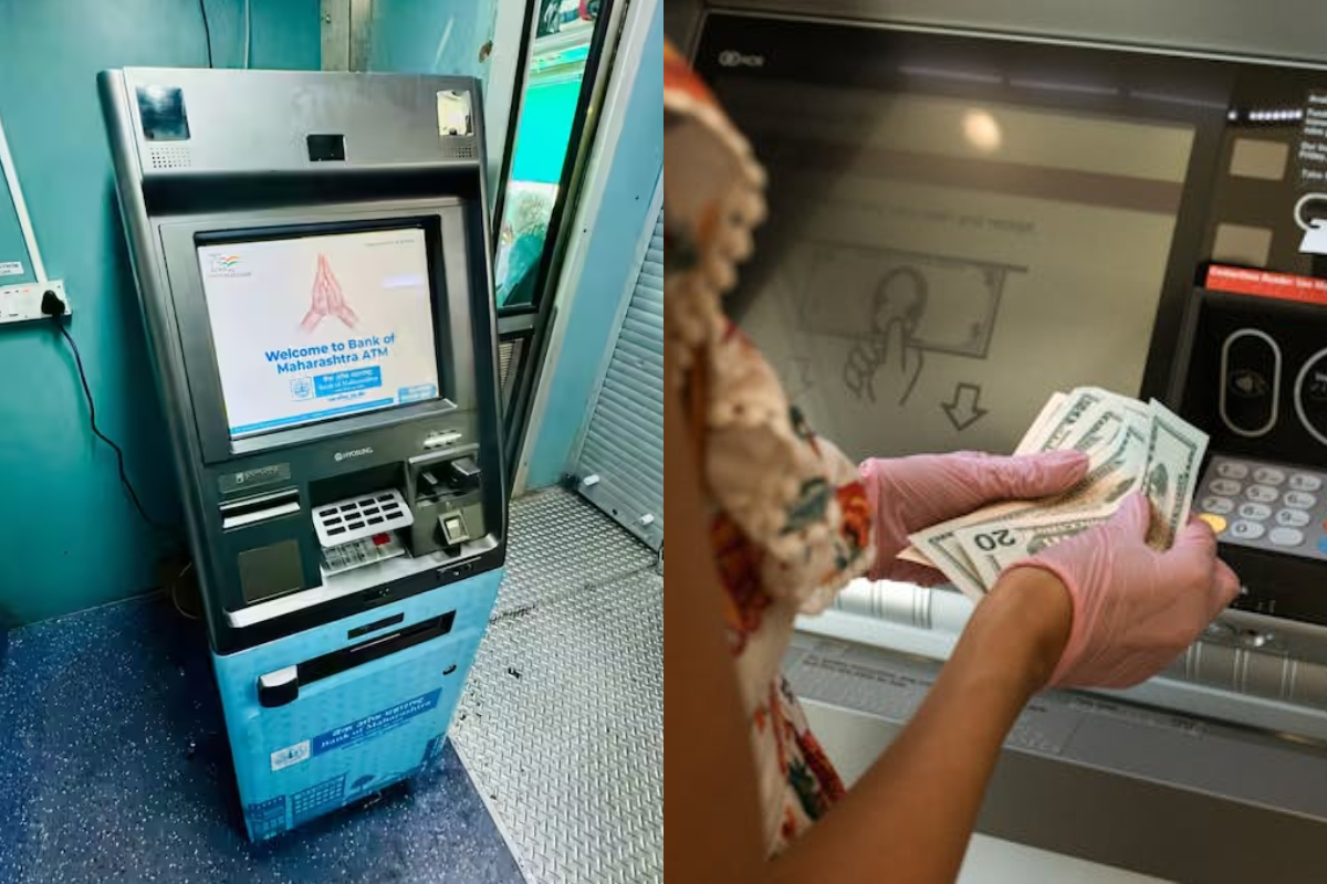 India’s First ATM On Train