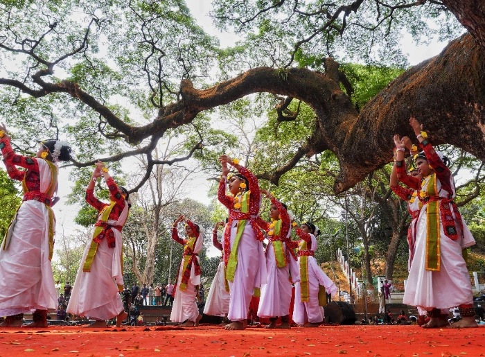 Cultural performances on the day of Poila Boishakh
