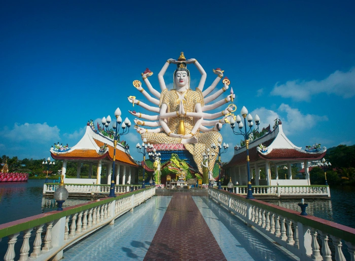 Temple in Koh Samui