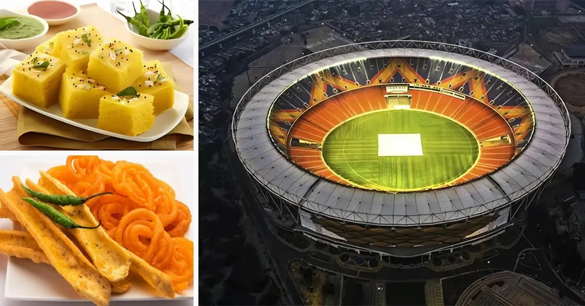 food near Narendra Modi Stadium