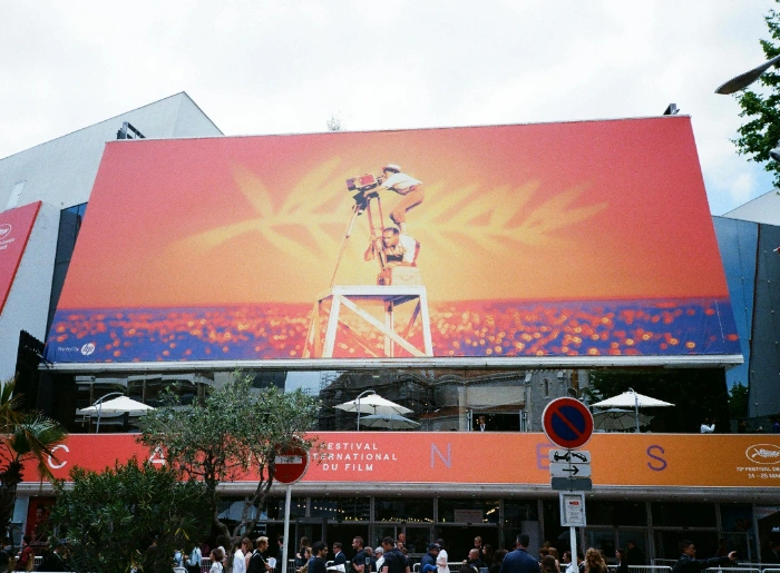 Cannes Film Festival billboard