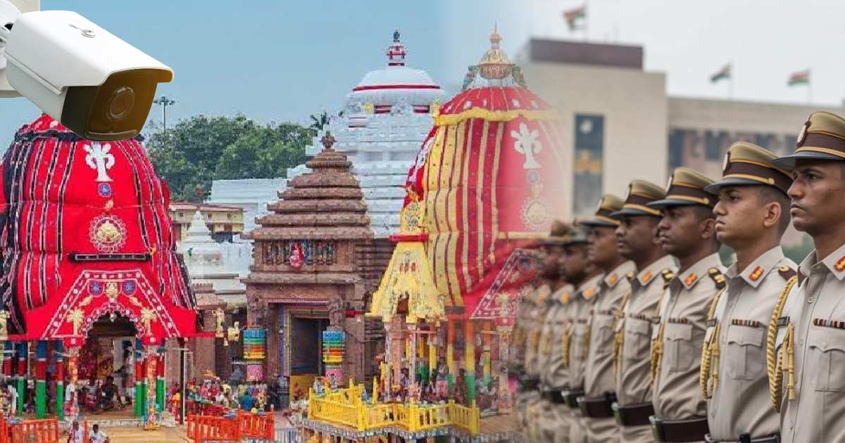 Puri Rath Yatra 2025 security
