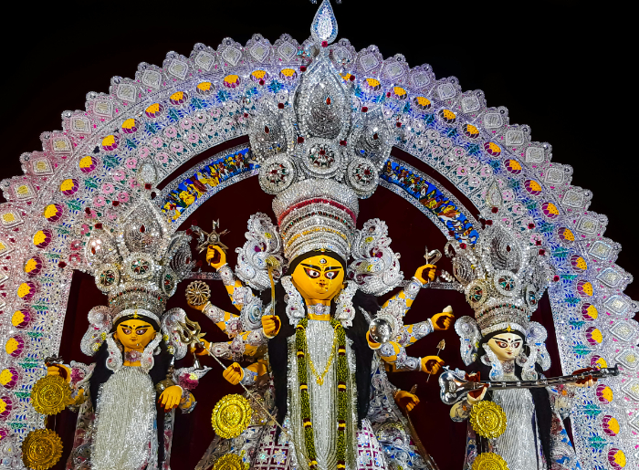 Durga Puja Pandal in Mumbai