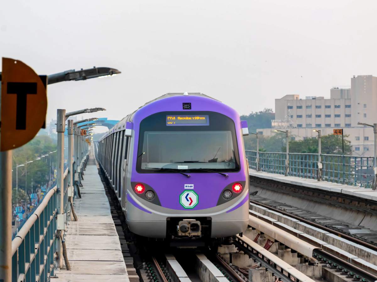 Kolkata Metro Purple Line Start