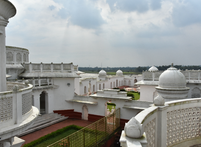 View from the Rudrasagar lake