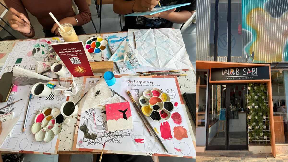 Wabi Sabi Cafe First Art Cafe in Ahmedabad