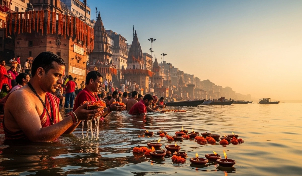 Spots For The Kartik Snan Ritual