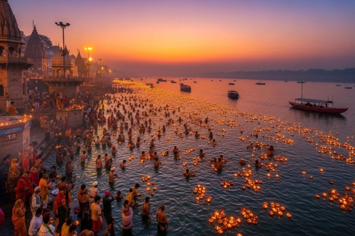 Spots For The Kartik Snan Ritual