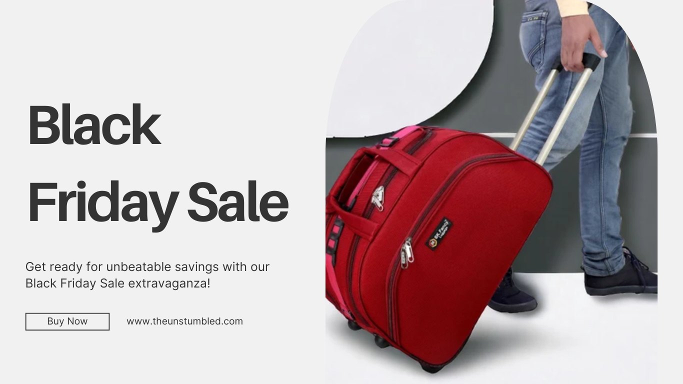 Best Travel Bags To Buy in Black Friday Sale