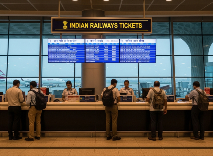 IRCTC Sets Up Ticket Counter For Trains At Ahmedabad International Airport