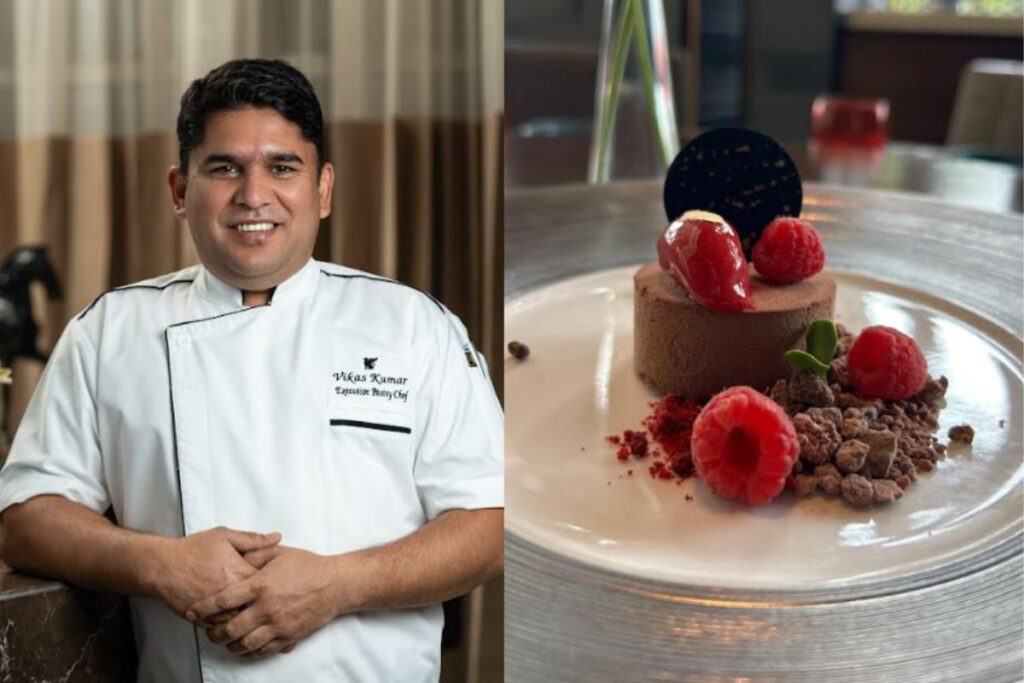 Chocolate Raspberry & Szechuan Pepper Dessert