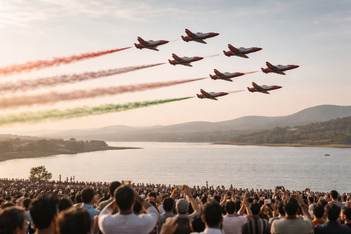 Surya Kiran Aerobatic Air Show Nashik 2026