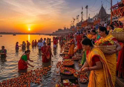Famous Ghats Chhath Puja