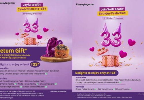 Mio Amore 33rd Birthday Offer