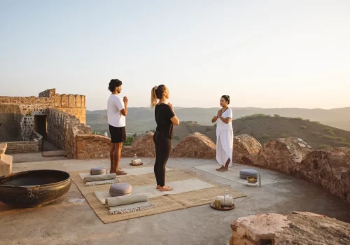 Sunrise Yoga at Fort Wall (3)