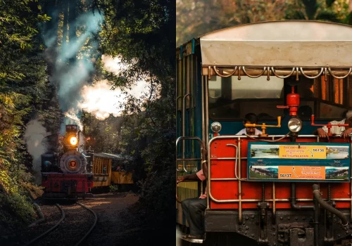 Toy Train Ride In Darjeeling